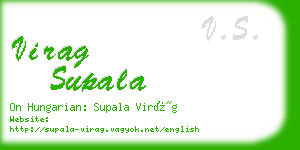 virag supala business card